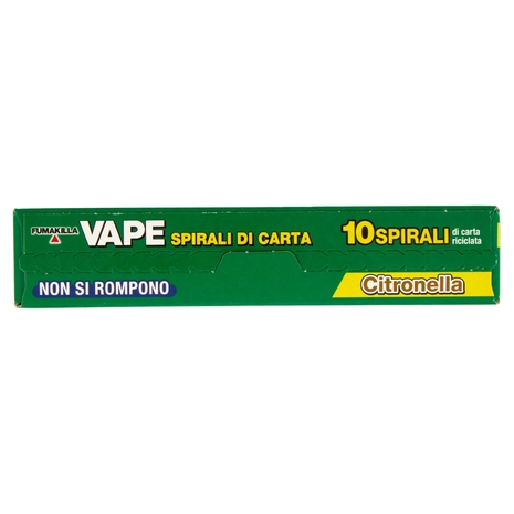 VAPE Spirali di Carta Citronella 10 pz